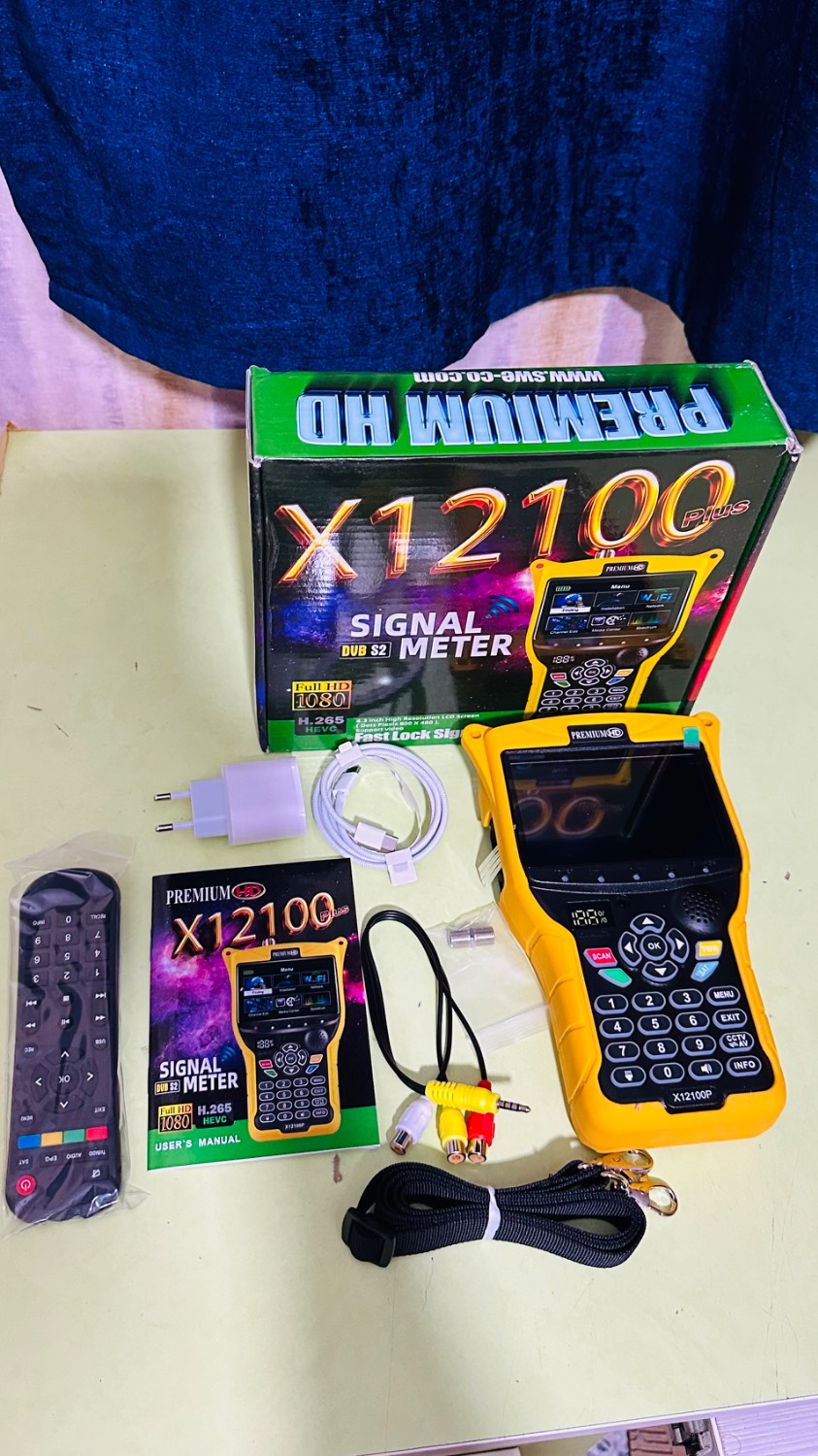 فایندر تصویری سه کاره پرمیوم 12100plus(ساخت2026 با درگاه تایپc)